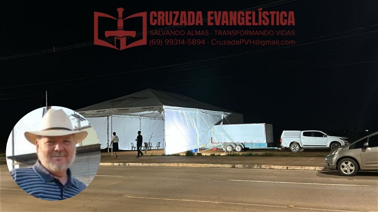 CONVITE: Cruzada Bíblica Evangelística à moda antiga com Pr. Tomé