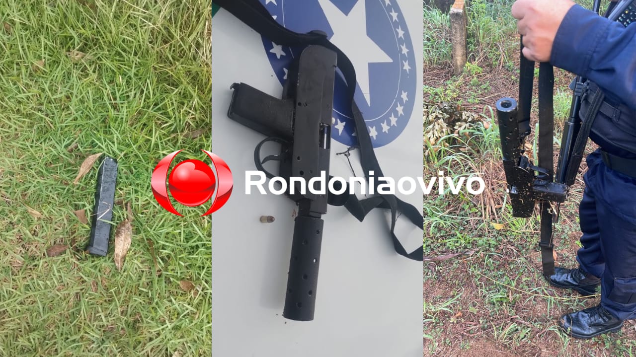 URGENTE: Após troca de tiros, PM encontra metralhadora atrás da antiga faculdade Faro