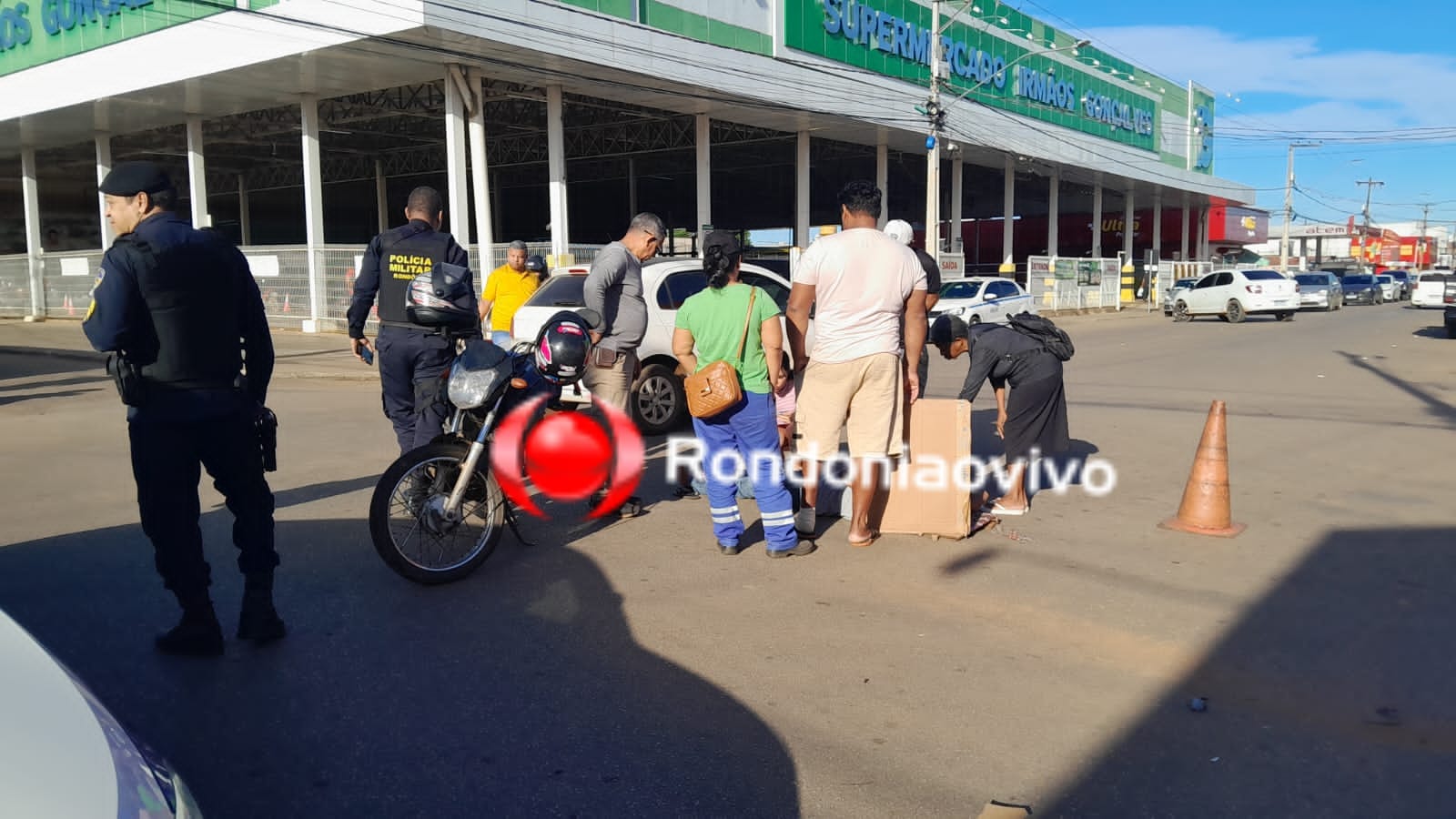 URGENTE: Condutor de Factor sofre grave acidente após deixar filho na escola