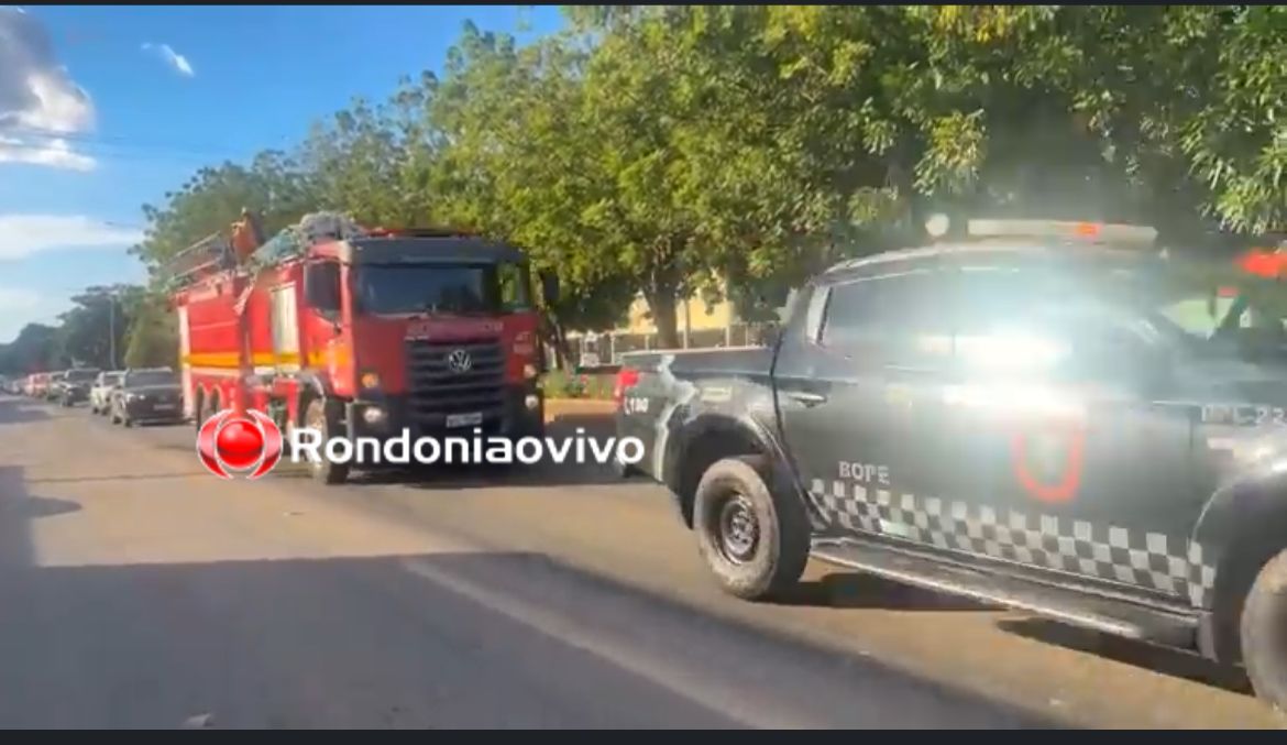 VÍDEO: Acompanhe cortejo para sepultamento do Coronel Raulino em Porto Velho