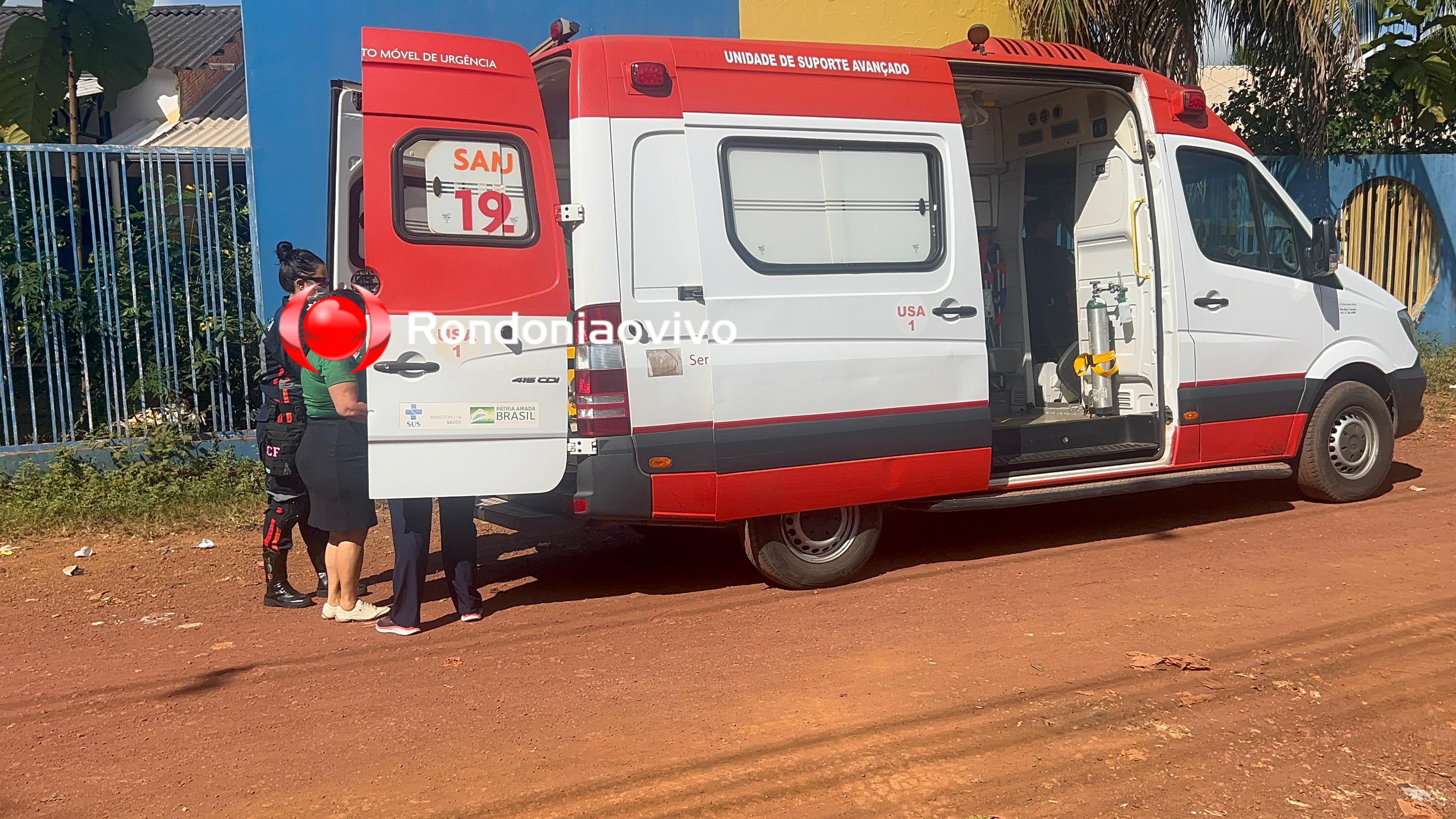 URGENTE: Panela de pressão explode em escola e deixa funcionária ferida