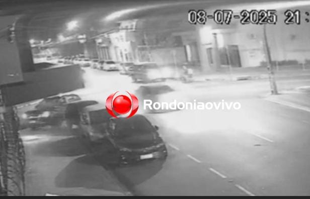 VÍDEO: Acidente envolvendo quatro veículos é gravado por câmeras de monitoramento