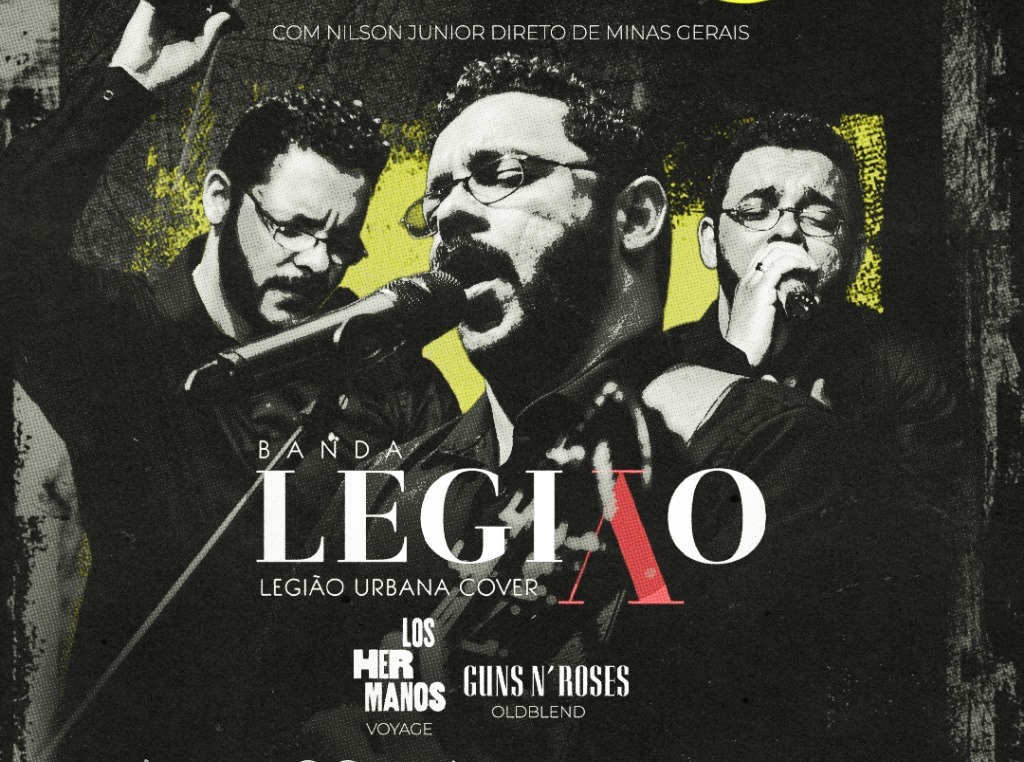 ROCK: Confira os sorteados, cover Legião Urbana, especial Los Hermanos e Guns N’ Roses