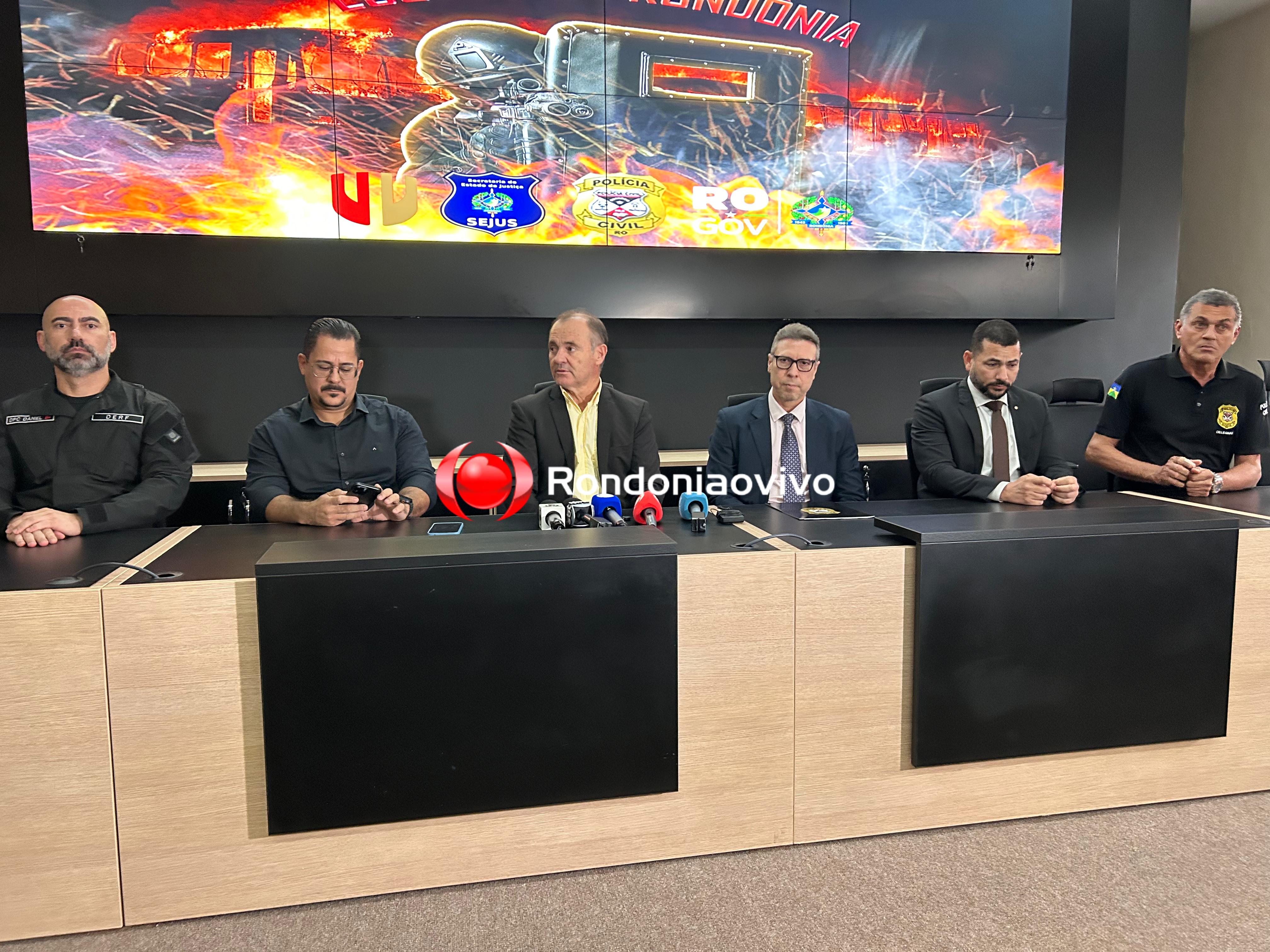 VÍDEO: Dezoito criminosos são presos durante operação Escudo de Rondônia