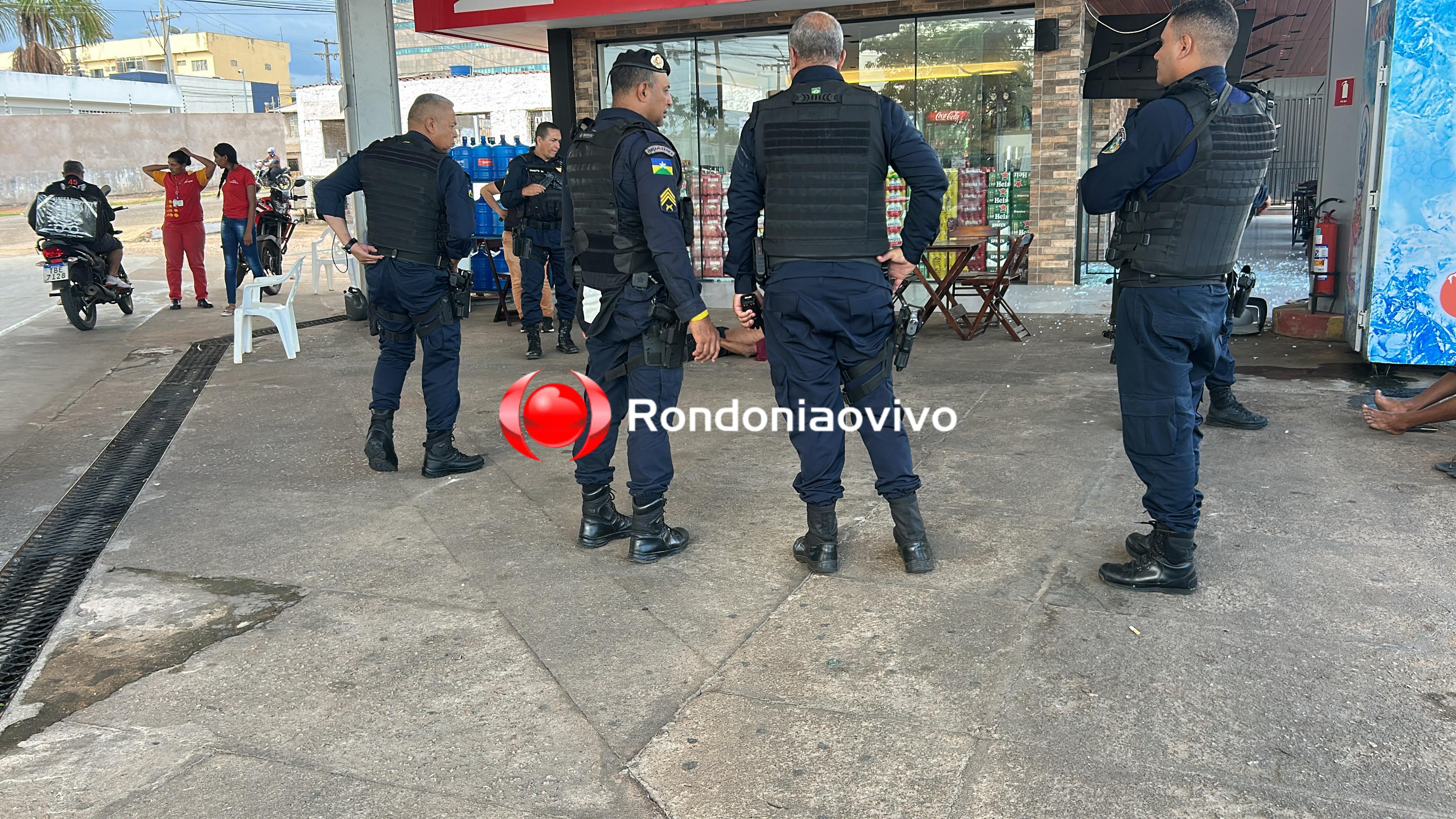 LIBERADO: Ladrão de bicicleta leva surra de populares e fica livre 