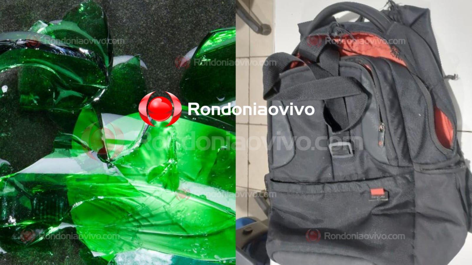 NO ARASUPER: Homem quebra garrafa de whisky na parede ao ser flagrado furtando 