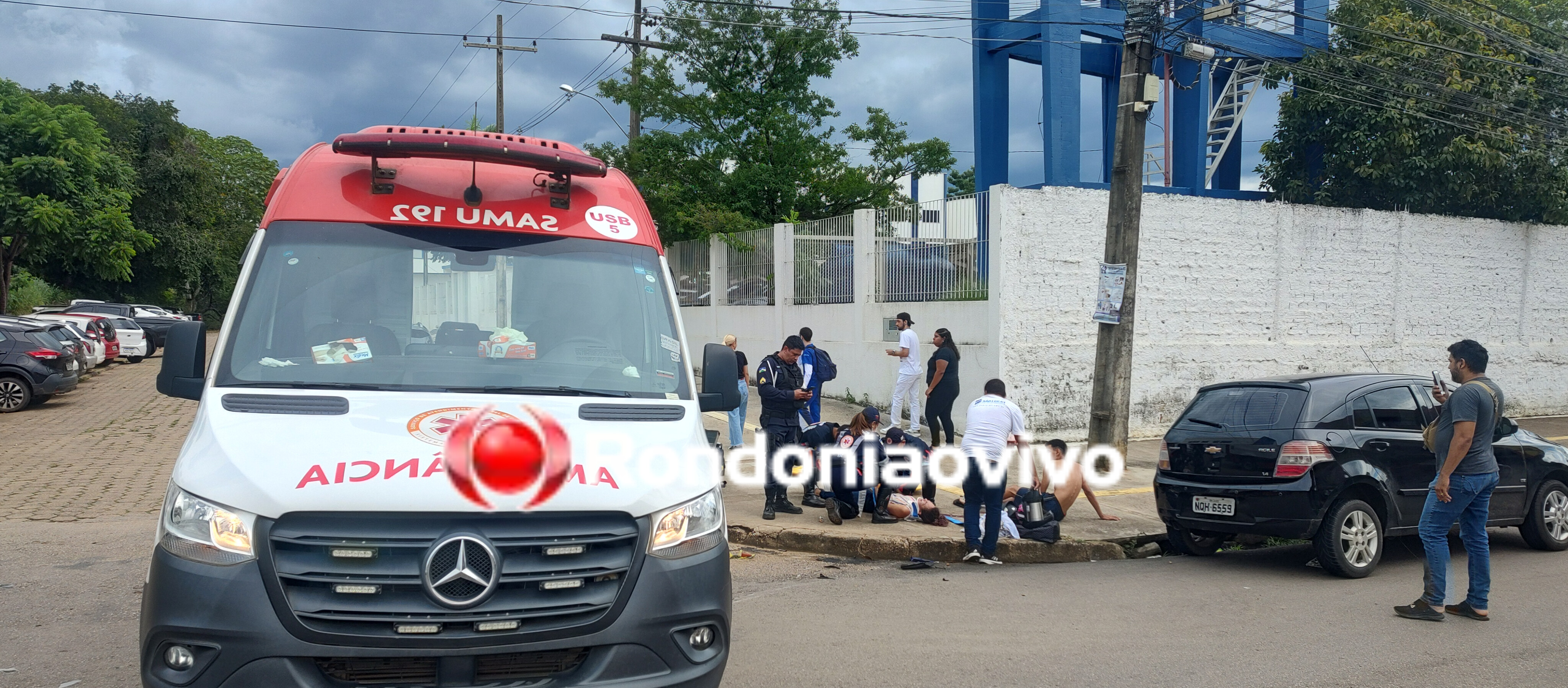 VÍDEO: Casal de primos é atropelado gravemente por S10 na capital