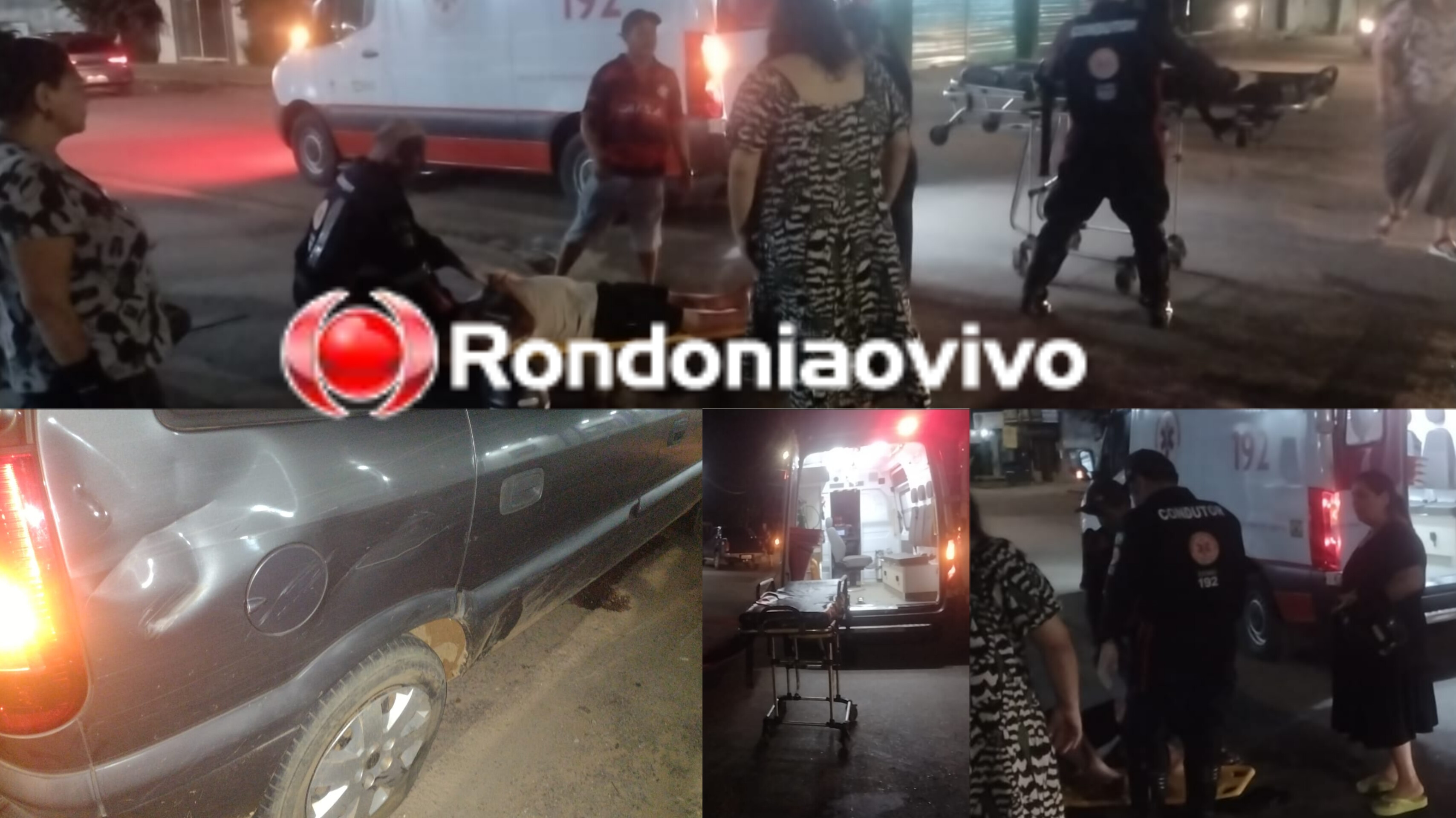 INVADIU: Mulher em carro provoca grave acidente com motociclista na Almirante Barroso 