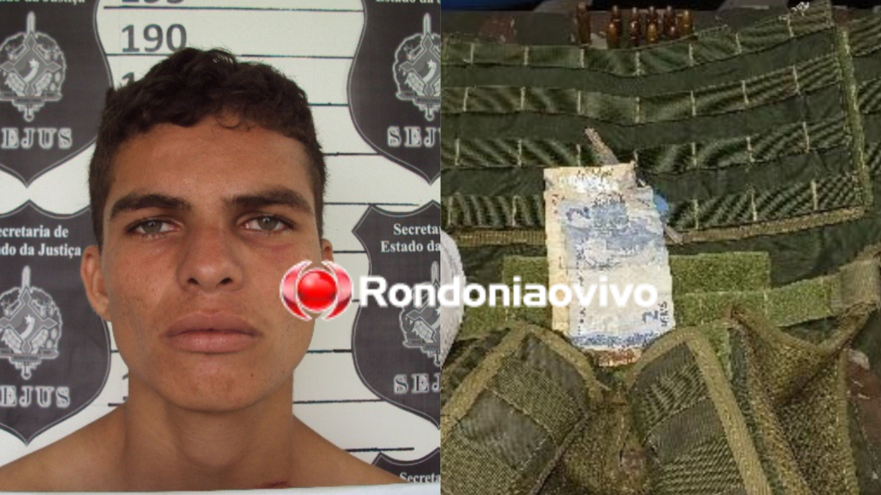 OPERAÇÃO MAXIMUS: Apenado é preso com colete, gandola do Exército e várias munições em condomínio 