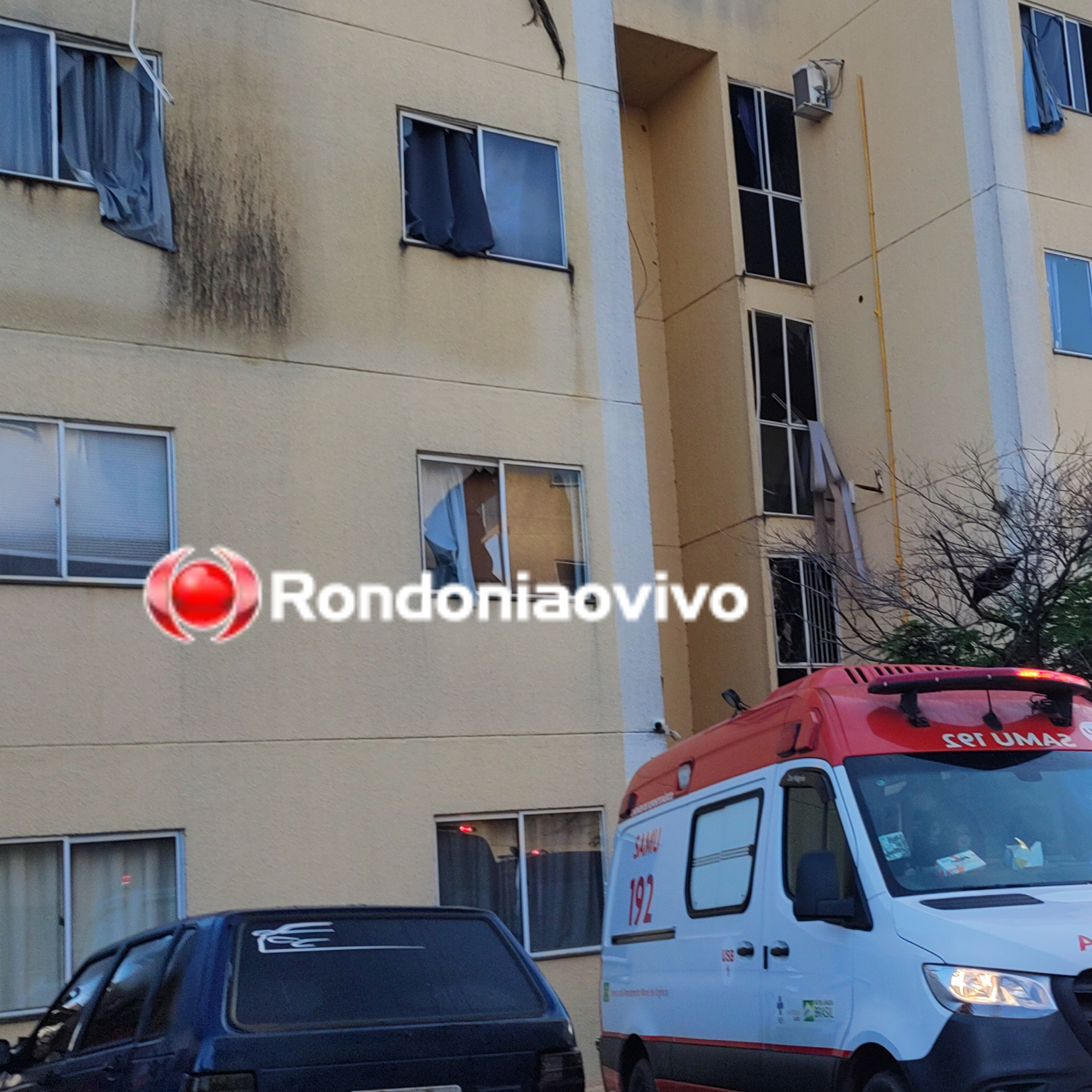 VÍDEO: Explosão em apartamento deixa duas pessoas em estado grave 
