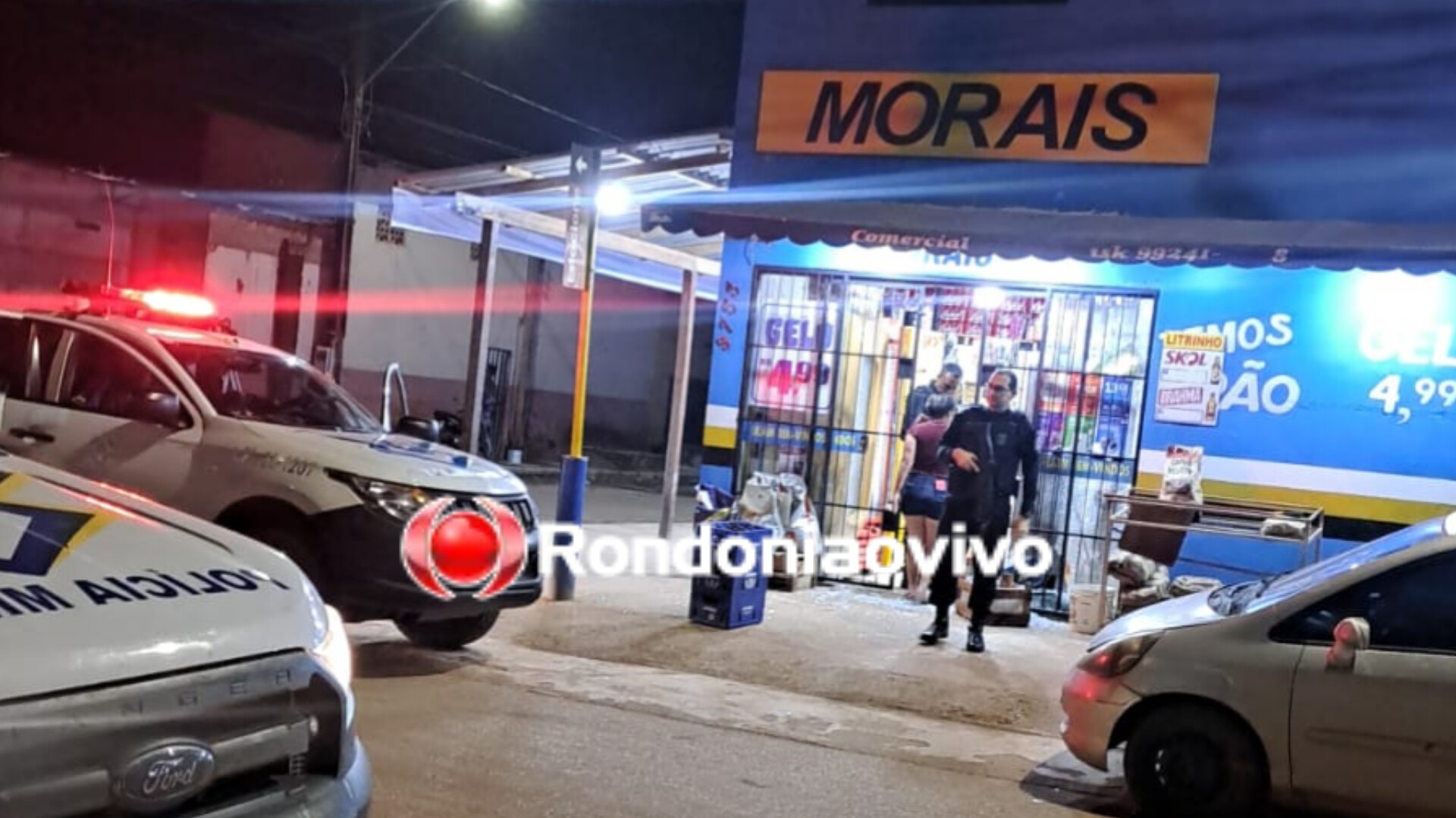 VINGANÇA: Bandidos em Jeep Renegade armados com pistola e fuzil atacam comerciante a tiros