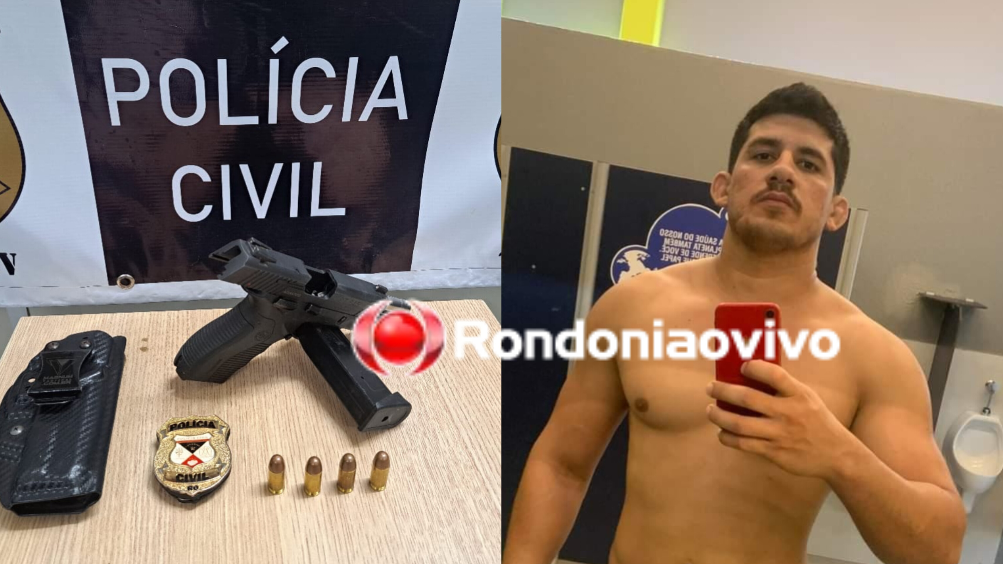 ATIRADOR: Acusado de duplo homicídio é CAC; Homicídios encontra arma usada no crime 