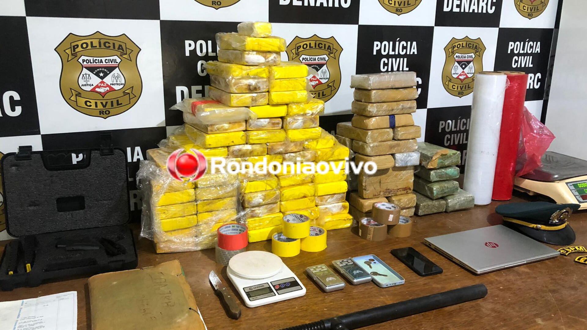 TRÁFICO: Denarc localiza 81 quilos de drogas na casa de subtenente da PM