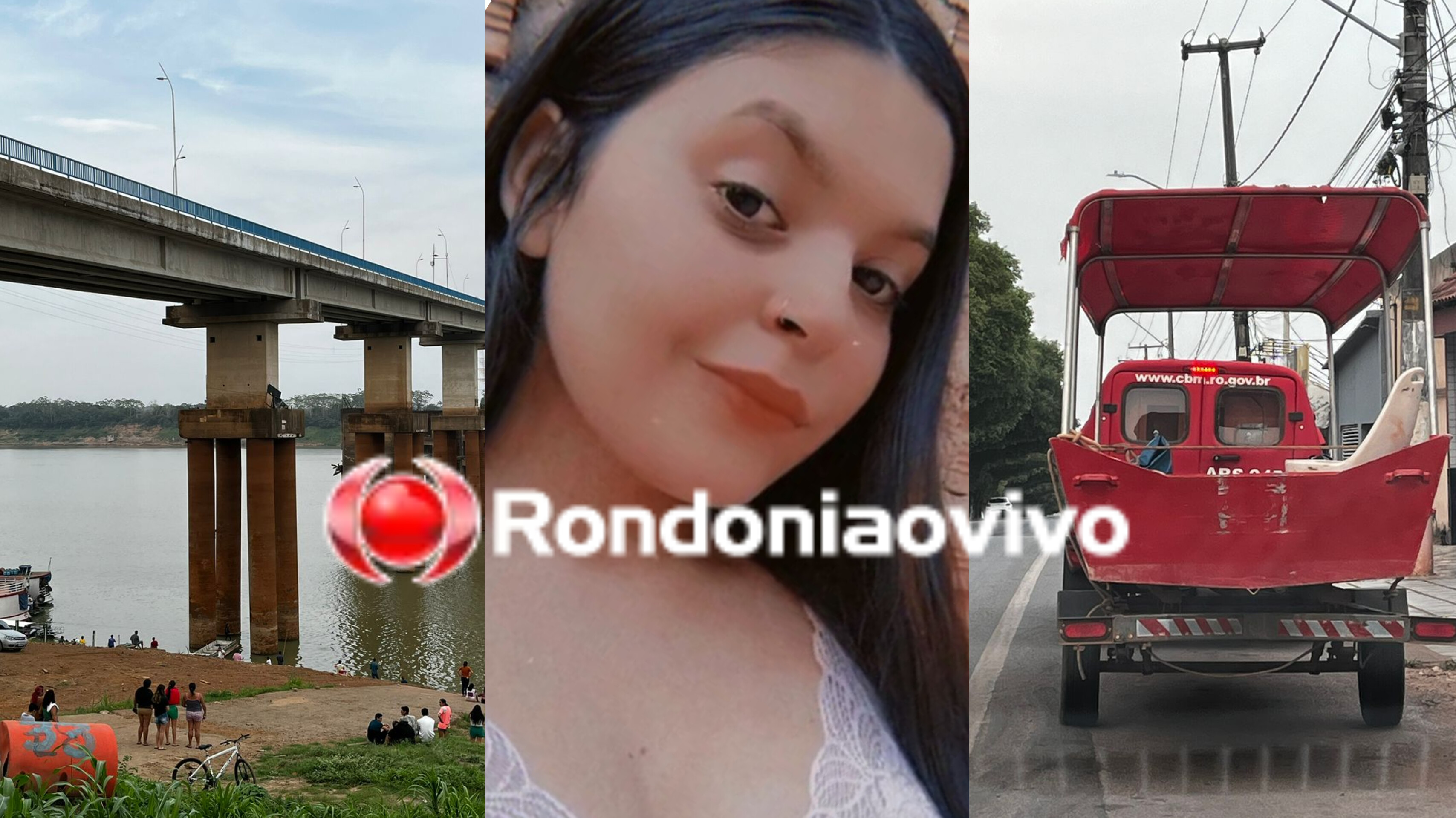 BUSCAS: Jovem que pulou no rio Madeira segue desaparecida 