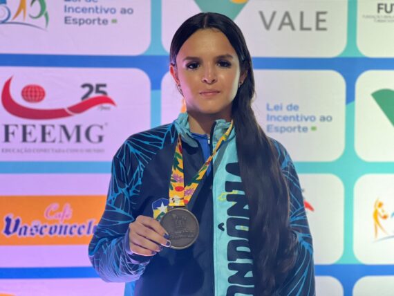 OURO E BRONZE: Atleta rondoniense conquista medalhas no ciclismo nos JEBs