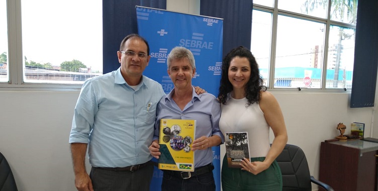 EMPREENDEDORISMO: Diretoria do Sebrae recebe a visita de líder empresarial de Vilhena