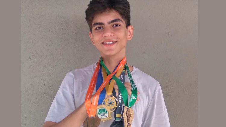 RONDÔNIA: Estudante de escola pública ganha terceira medalha na Olimpíada Brasileira de Matemática 