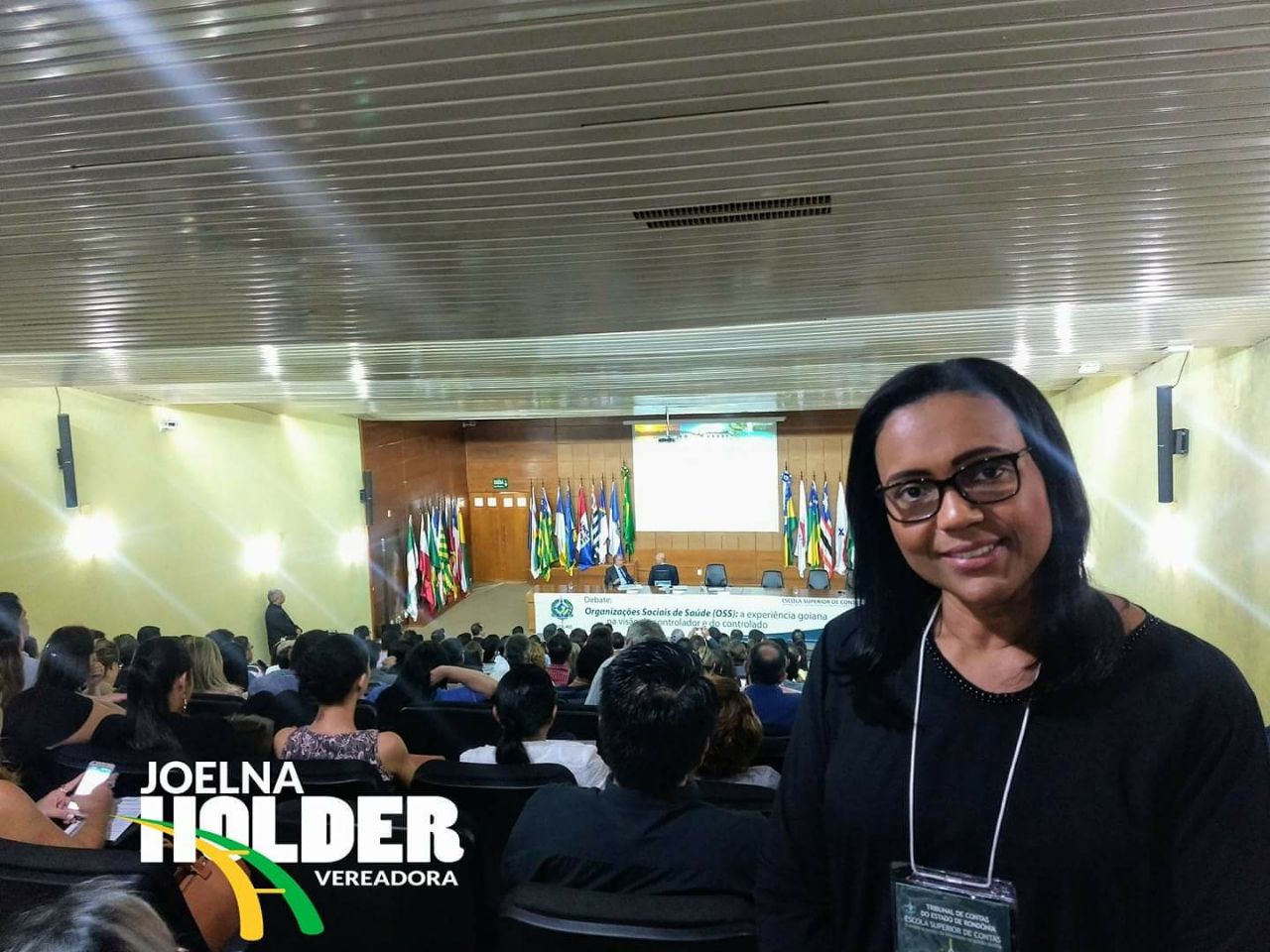 Joelna Holder participa de debate sobre Organizações Sociais de Saúde