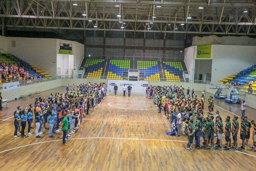 EMPOLGAÇÃO: Jogos da Juventude Universitária são abertos com cerimônia oficial