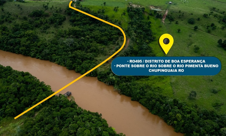 LUIZINHO GOEBEL: Deputado solicita construção de ponte de concreto sobre Rio Pimenta