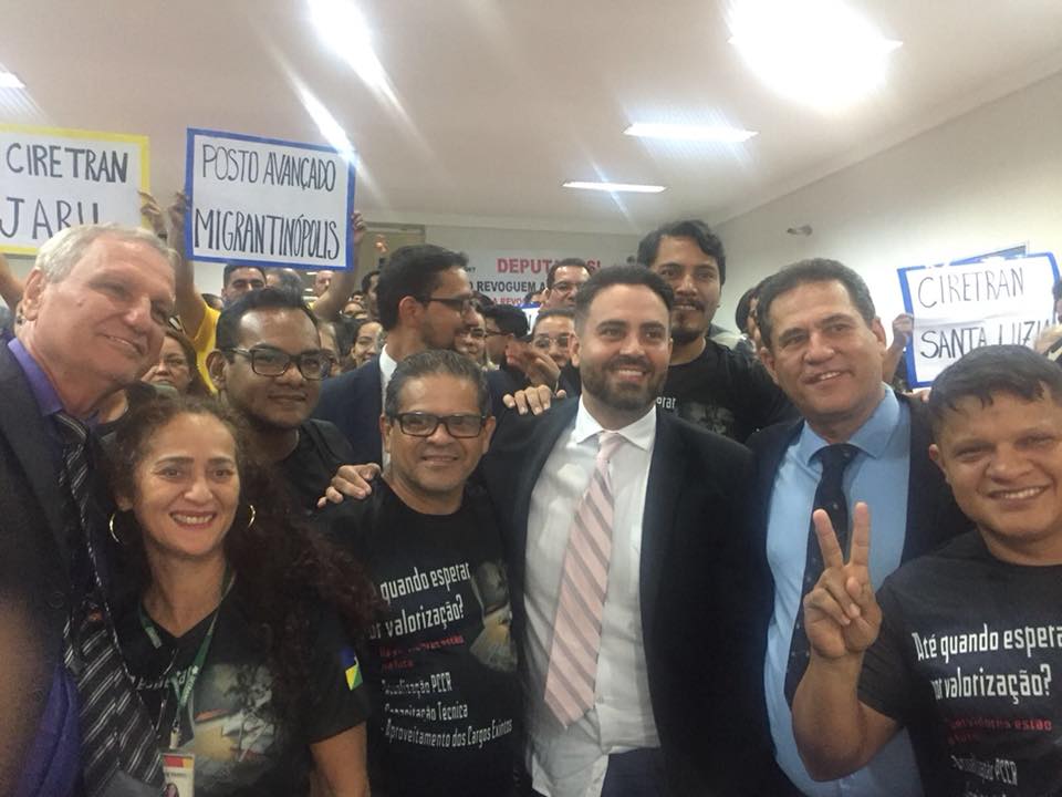 RONDÔNIA:Léo Moraes vota por revogação de leis que prejudicavam servidores do DETRAN/RO