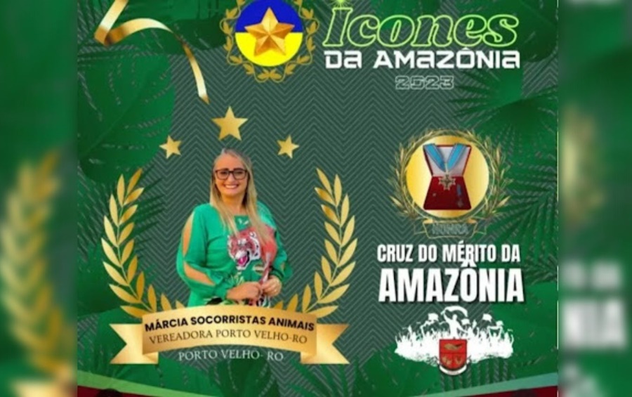 MÁRCIA SOCORRISTA: Vereadora vai receber honraria da Câmara Brasileira de Cultura
