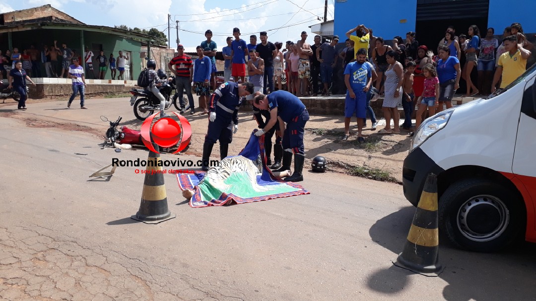 VÍDEO: Motociclista morre em acidente de trânsito na capital; motorista fugiu