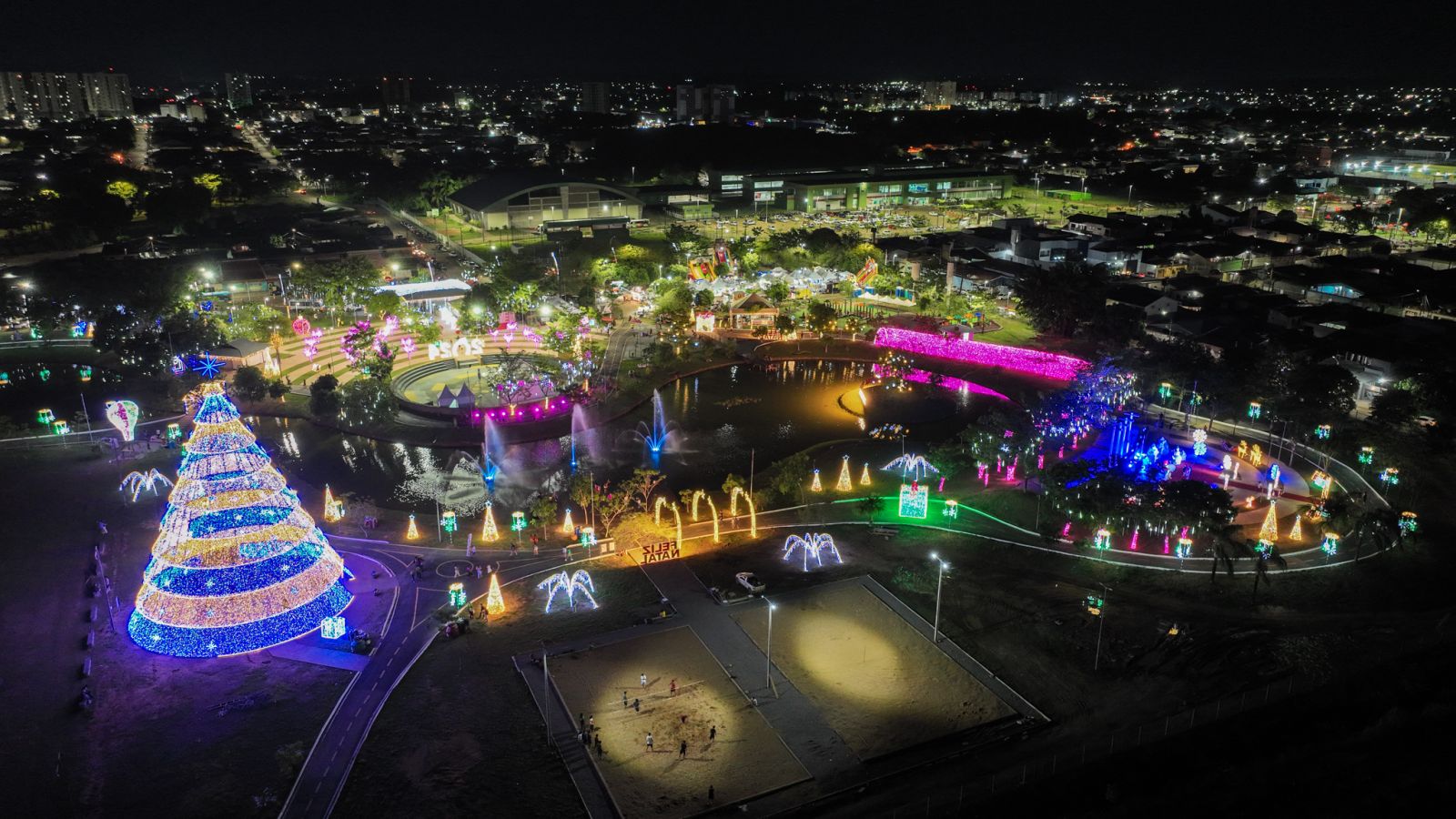 NATAL PORTO LUZ: Casa do Papai Noel será novidade no cenário do Parque da Cidade em Porto Velho 