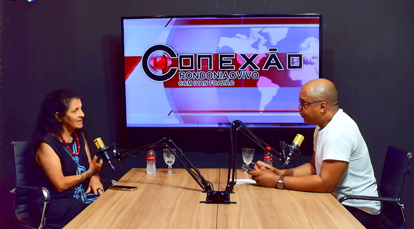 CONEXÃO RONDONIAOVIVO: Ambientalista Neidinha Suruí é pré-candidata ao Senado e fala da luta dos indígenas