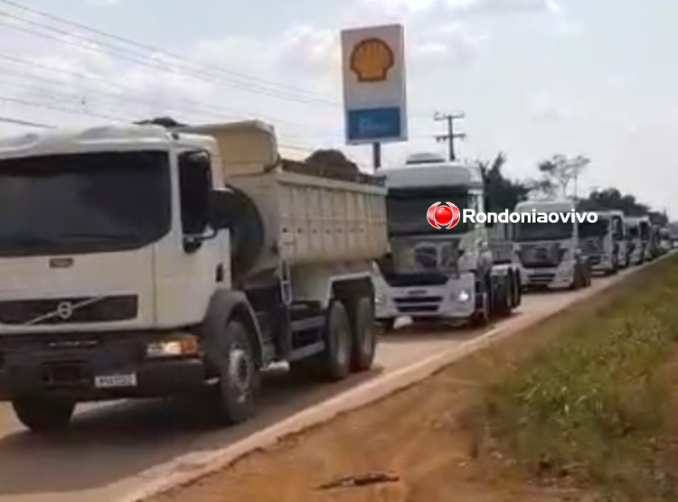 CAOS NO PAÍS: Caminhoneiros dizem que irão fechar a BR-364 em Candeias; PRF nega