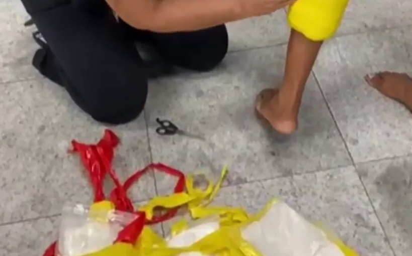   COCAÍNA: Rondoniense é presa em flagrante no Aeroporto do Recife com 5,9 kg 