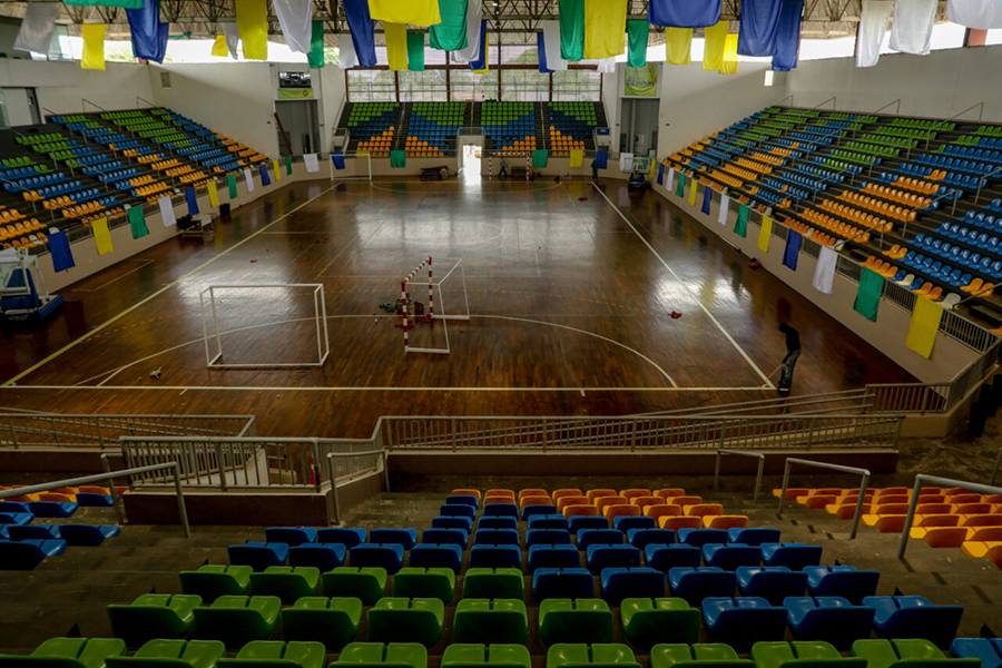 JIR: Ginásio Cláudio Coutinho receberá competições de Handebol, Basquetebol e Futsal