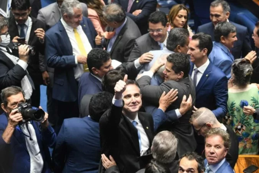 CONTINUIDADE: Rodrigo Pacheco é reeleito presidente do Senado Federal
