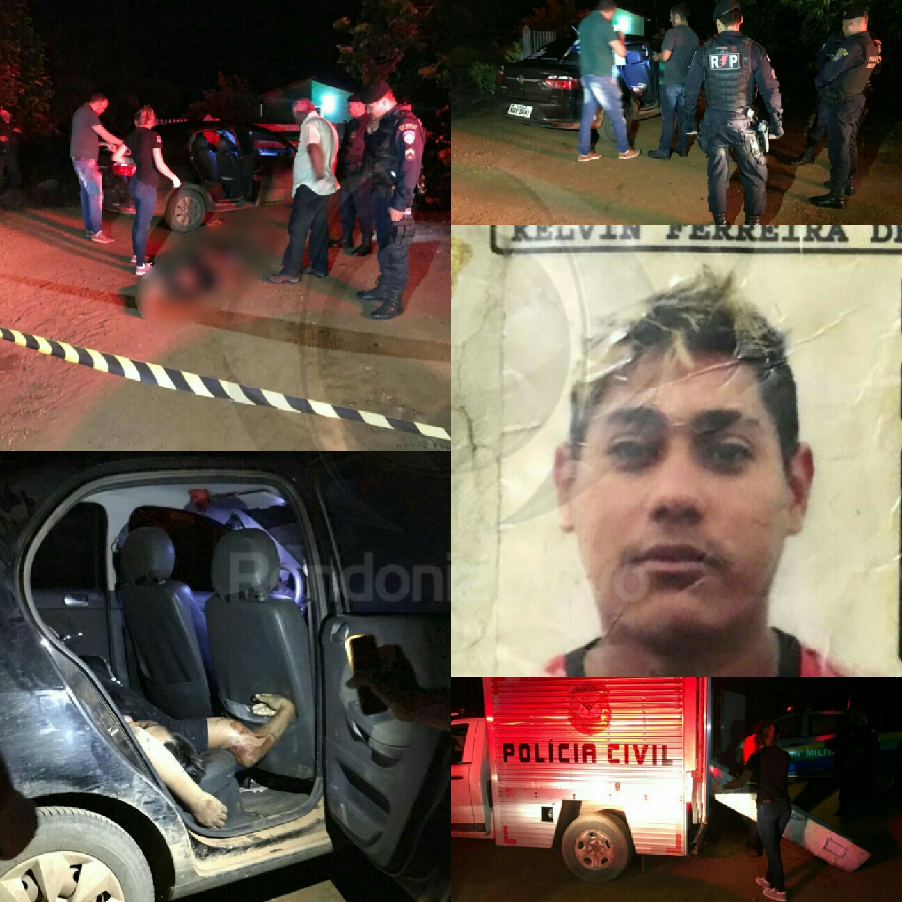 EMBOSCADA: Jovem é executado com 11 tiros ao descer de carro em estrada