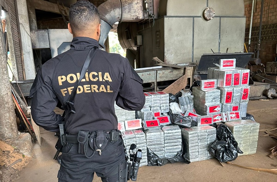 INCINERAÇÃO: Polícia Federal destrói mais de meia tonelada de drogas apreendidas