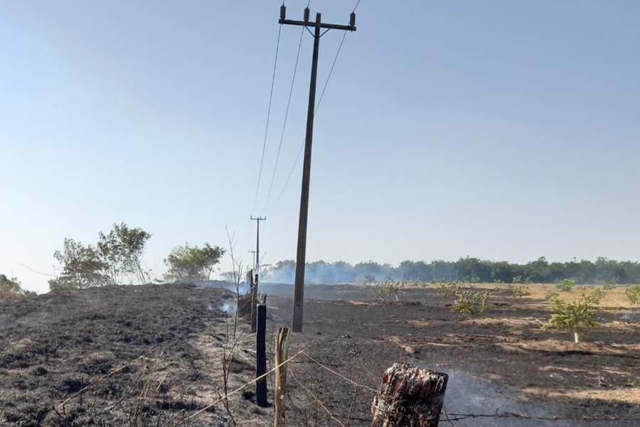 ESTIAGEM: Queimadas podem provocar interrupção no fornecimento de energia