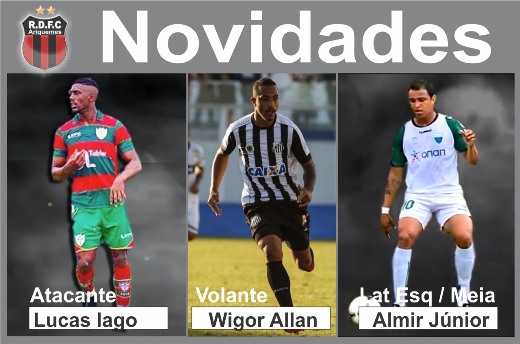 NOVAS CARAS: Real anuncia três novos jogadores para  o estadual 2019