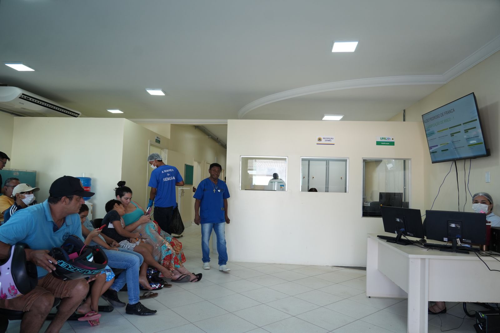 PRÉDIO EM OBRAS: UPA Leste provisória já atende a comunidade na capital