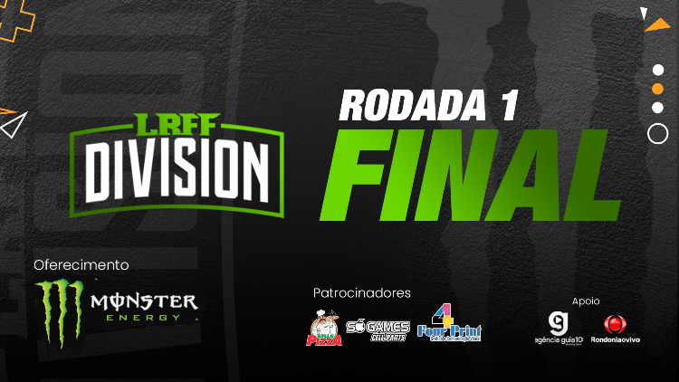 LRFF DIVISION: Assista ao vivo a final, primeira rodada 