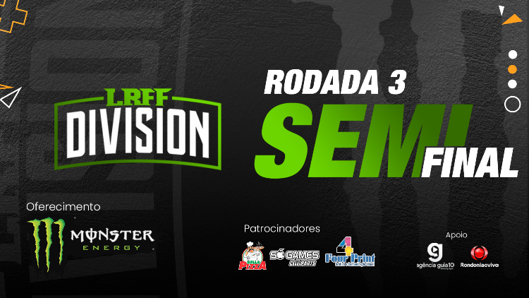 LRFF DIVISION: AO VIVO -  Semi-final - terceira rodada do Free Fire