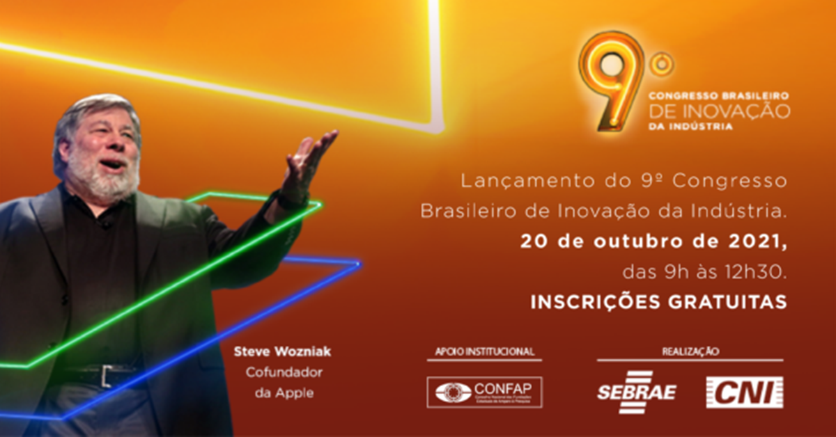 DIA DA INOVAÇÃO: Sebrae lança congresso com cofundador da Apple