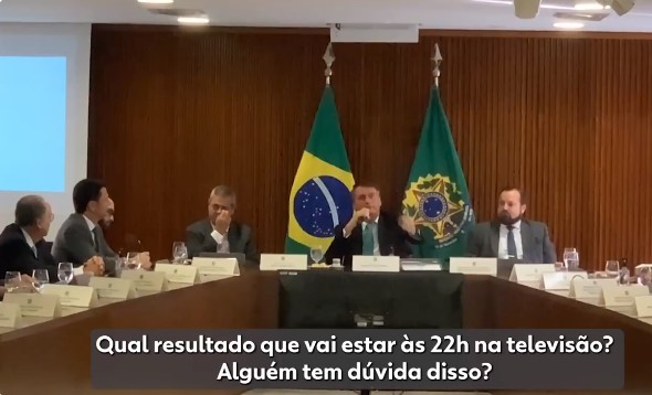 ATOS GOLPISTAS: Em reunião, Bolsonaro pede ‘ação’ de ministro antes das eleições contra Lula