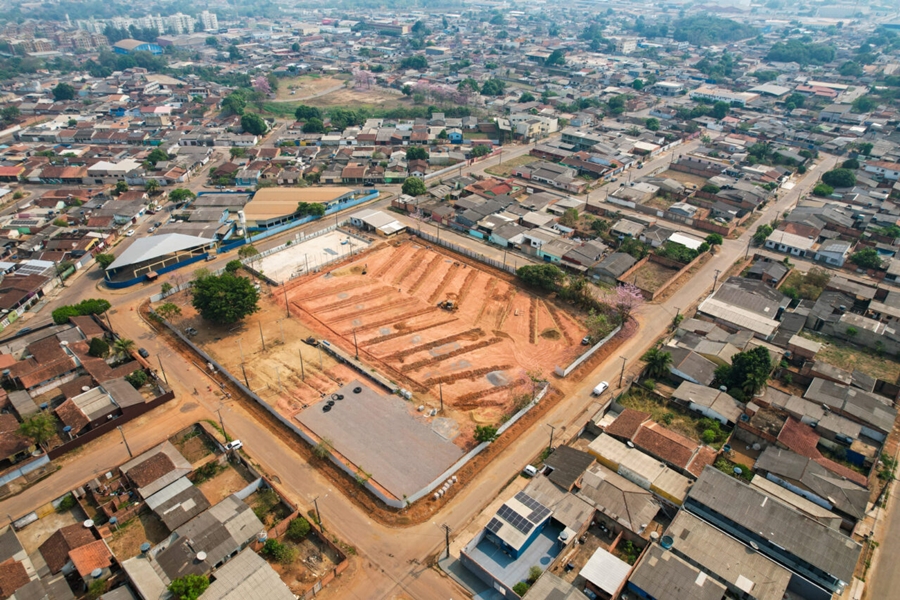 LAZER: Obras de revitalização do Parque do Abobrão estão em andamento