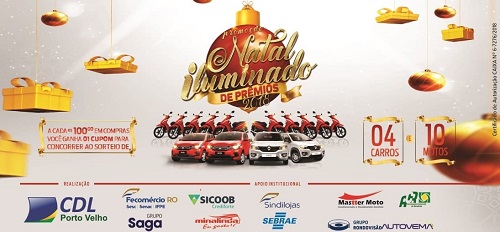 SORTEIO: 2ª edição do Natal Iluminado promete movimentar comércio