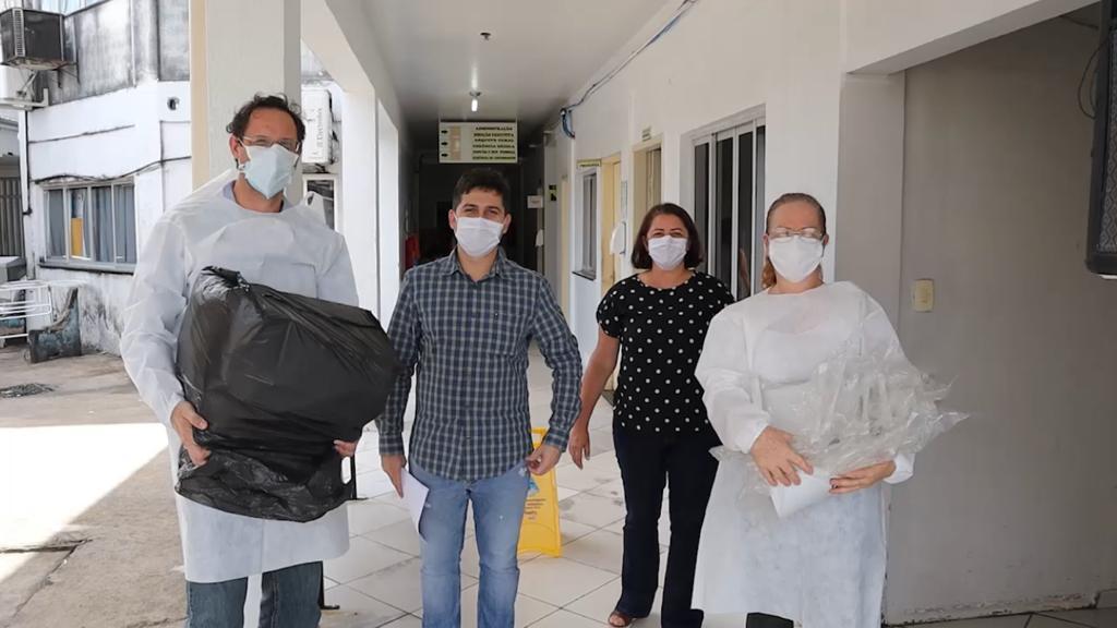 PREOCUPAÇÃO: Simero faz entrega de equipamentos de proteção em Porto Velho