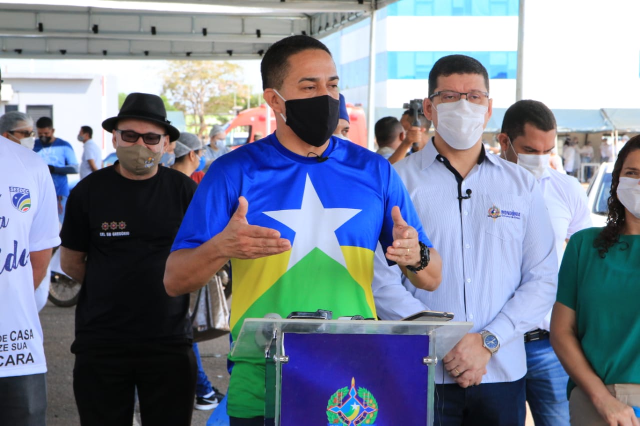 DRIVE-THRU: Eyder Brasil acompanhou a 2ª testagem rápida do coronavírus na Capital