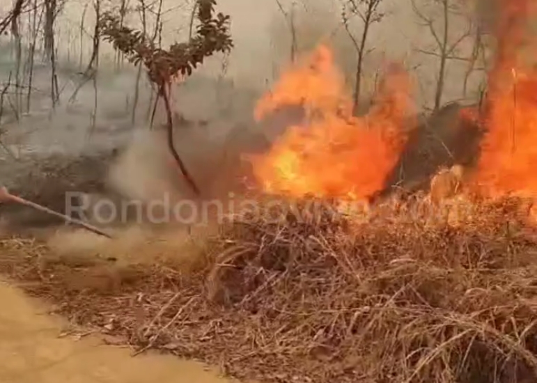 MOVIMENTO: 'Vilhena Pede Socorro' e Brigada de Incêndio unem forças contra queimadas