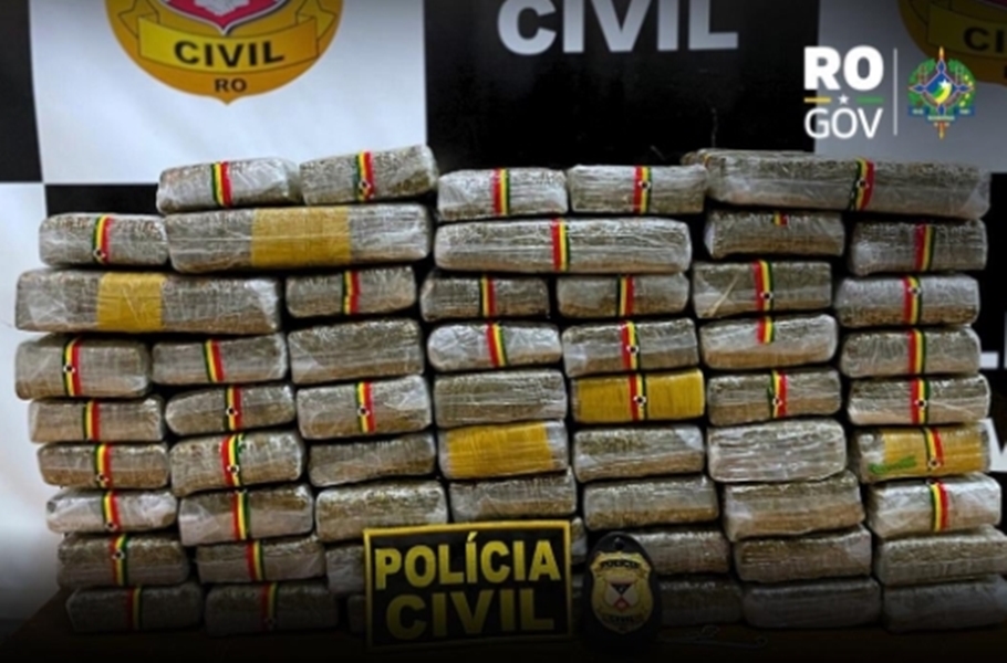 TRÁFICO DE DROGAS: Quadrilha é presa com 64 tabletes de maconha durante operação da PC