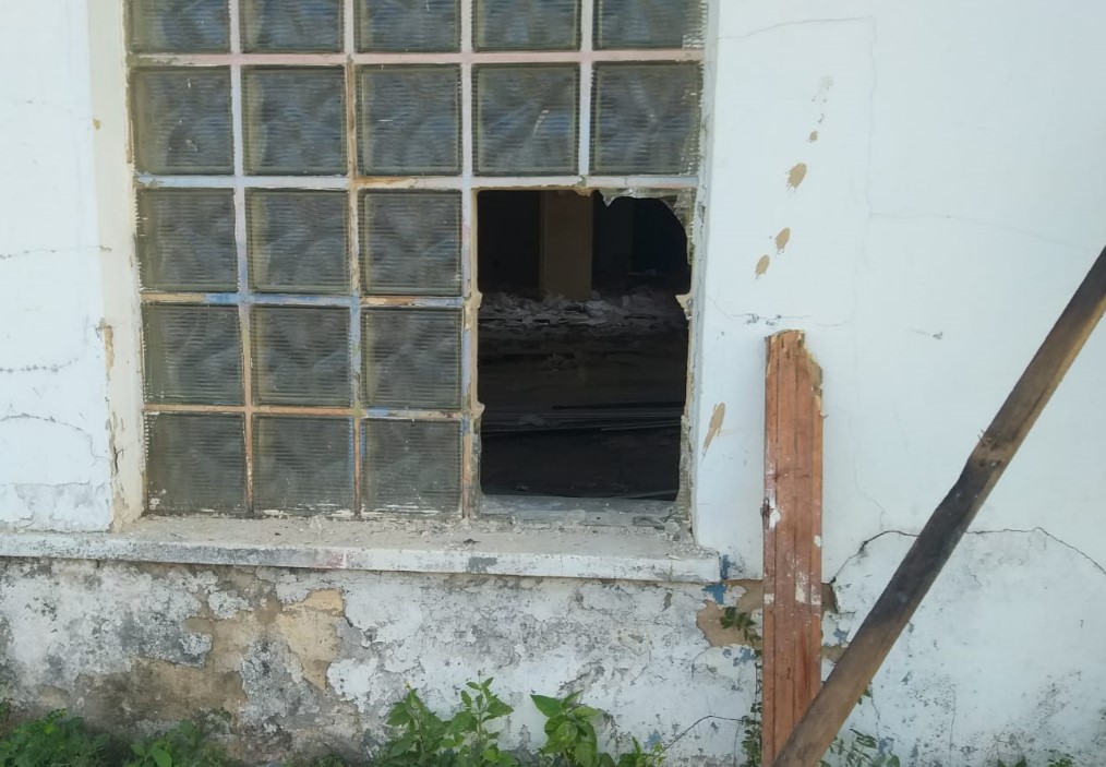 QUEM MANDA AQUI?: Antiga DDM é novamente vandalizada por usuários de drogas