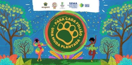 FOLIÃO VIRA ÁRVORE: Mutirão para plantio de árvores por canavalescos será nesta sexta (05)